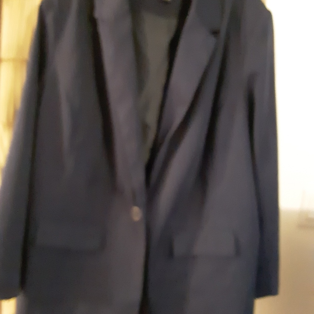 Navy blue blazer